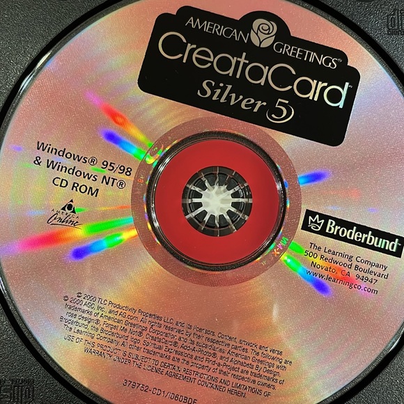 🌻 American Greetings creatacard Silver 5 - Picture 3 of 5